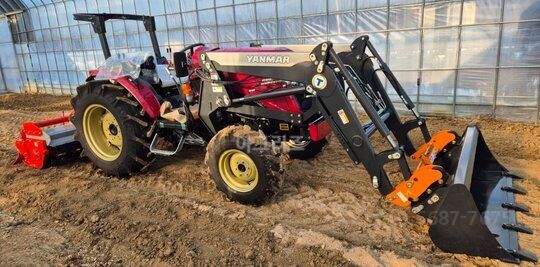 Yanmar Tractor YT357 (57hp) 앞좌측면