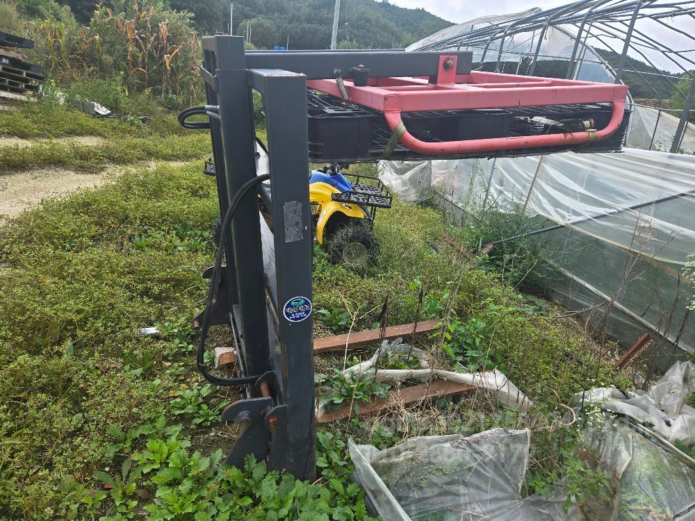  Plow 트랙터 용 지게발  뒤우측면