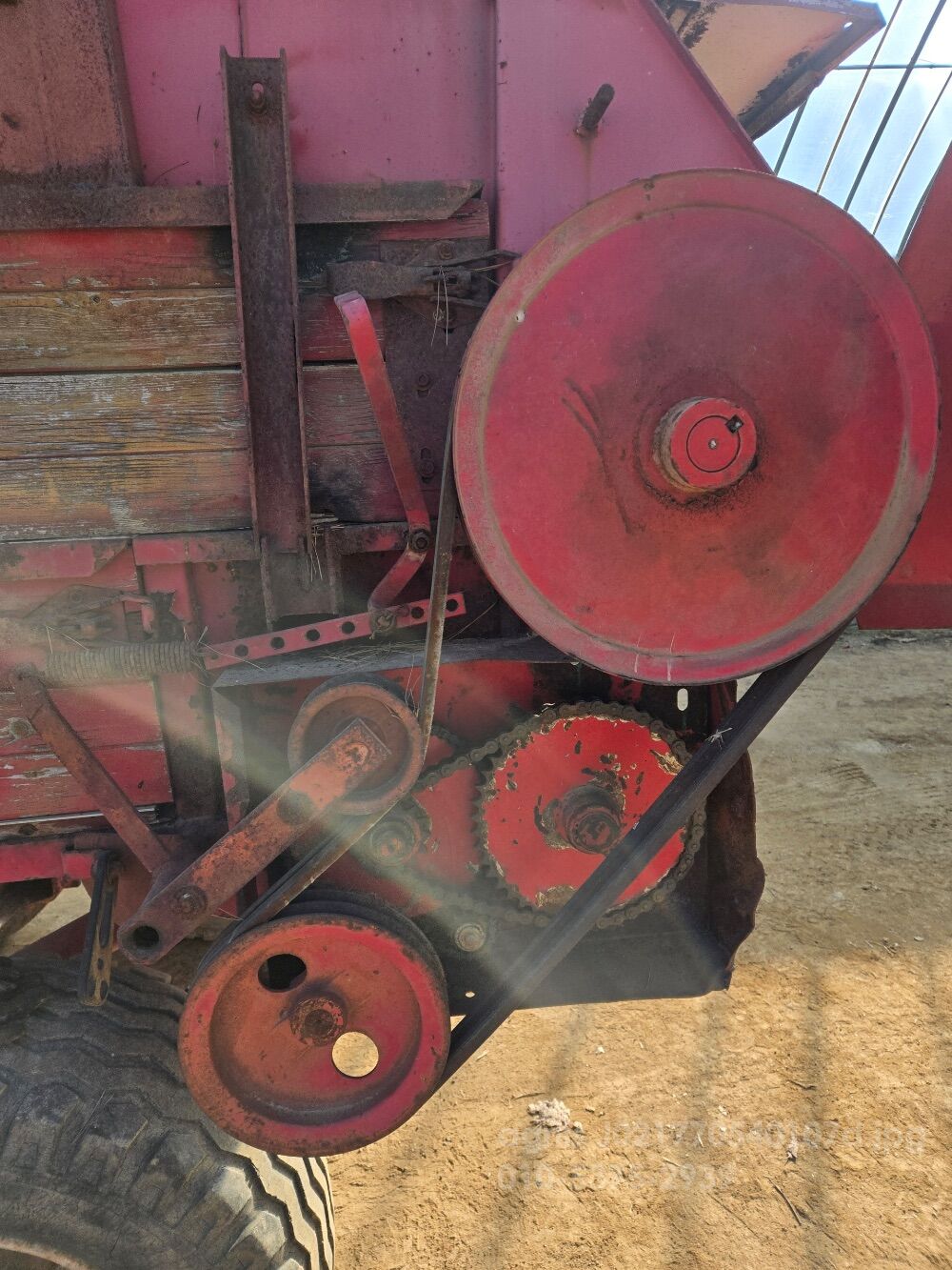  Manure Spreader 퇴비살포기  뒤우측면