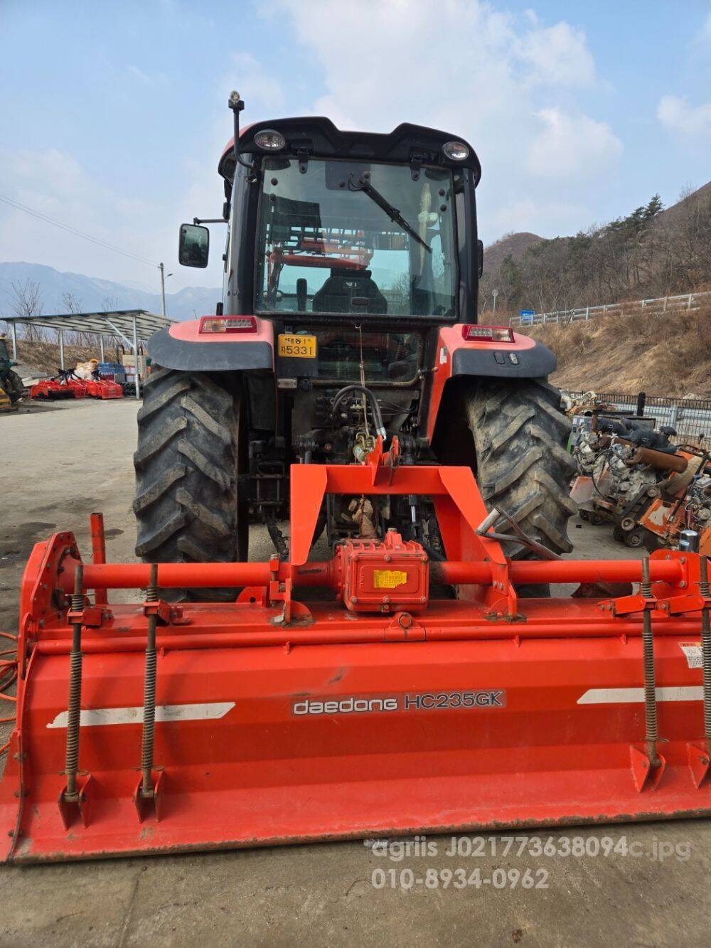 Daedong Tractor PX1000 (100hp) 앞좌측면