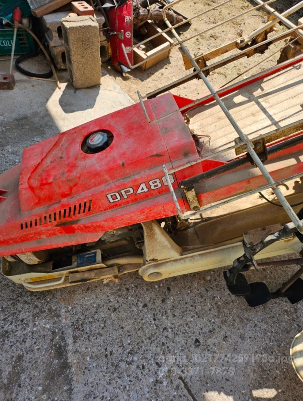 Daedong Rice transplanter DP480 (4Rows) 뒤우측면