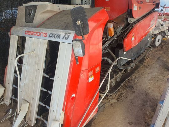 Daedong Combine Harvester DXM73GF (4Rows) 앞좌측면