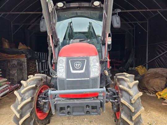 Daedong Tractor Rx630 psc 파워셔틀, 풀옵션임. (63hphp) 앞좌측면