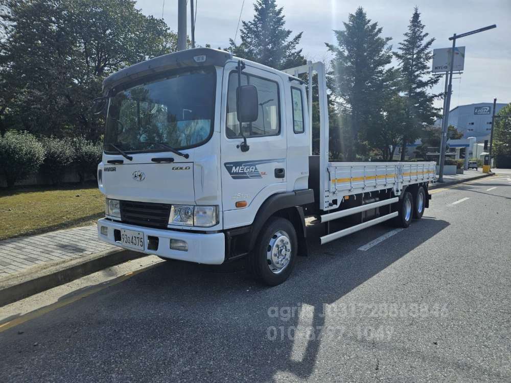 Hyundai  6m25 초장축 후축 카고트럭  앞좌측면