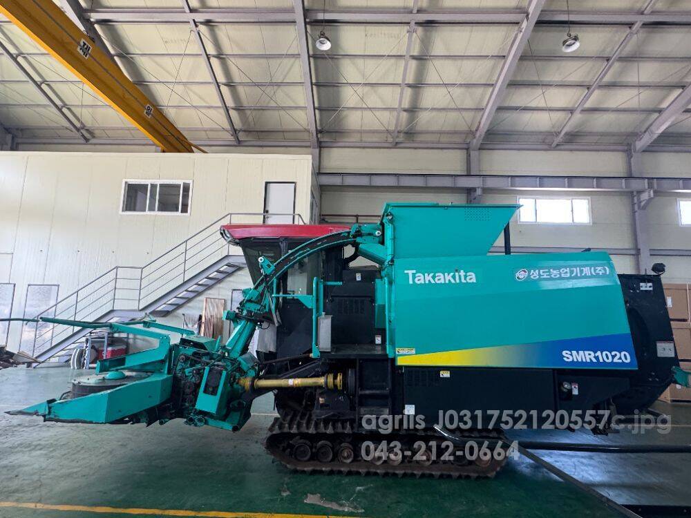 TAKAKITA 옥수수베일러, 자주식베일러, 옥수수수확기 SMR1020 앞좌측면