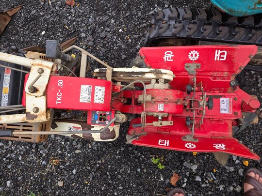  관리기 복토기 소형관리기 TKC-450  앞좌측면