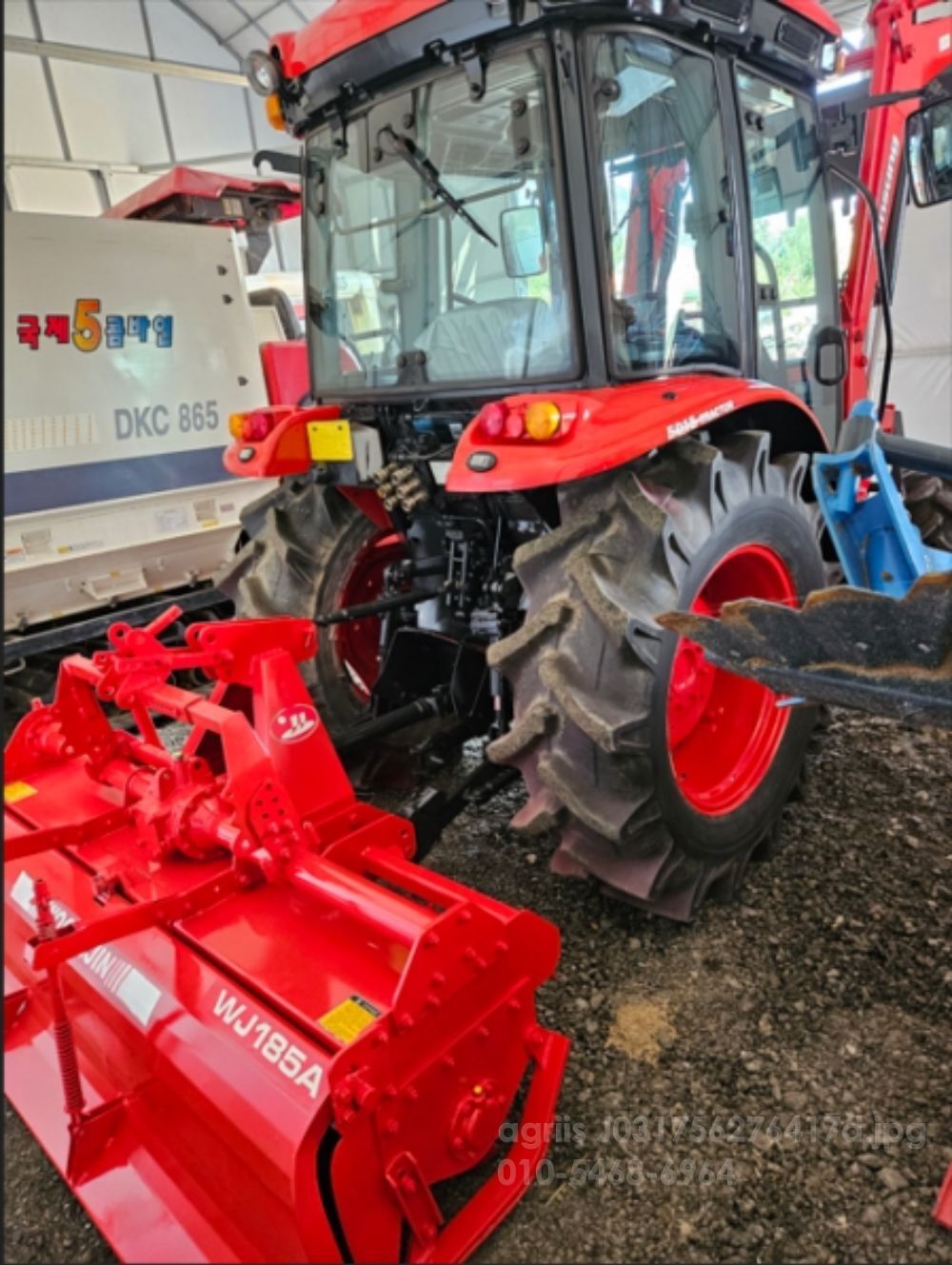 Kukje Tractor 5015 (50hp) 뒤우측면