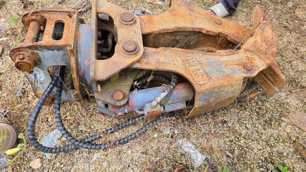  유림회전Bale Gripper 유림회전집개  뒤우측면