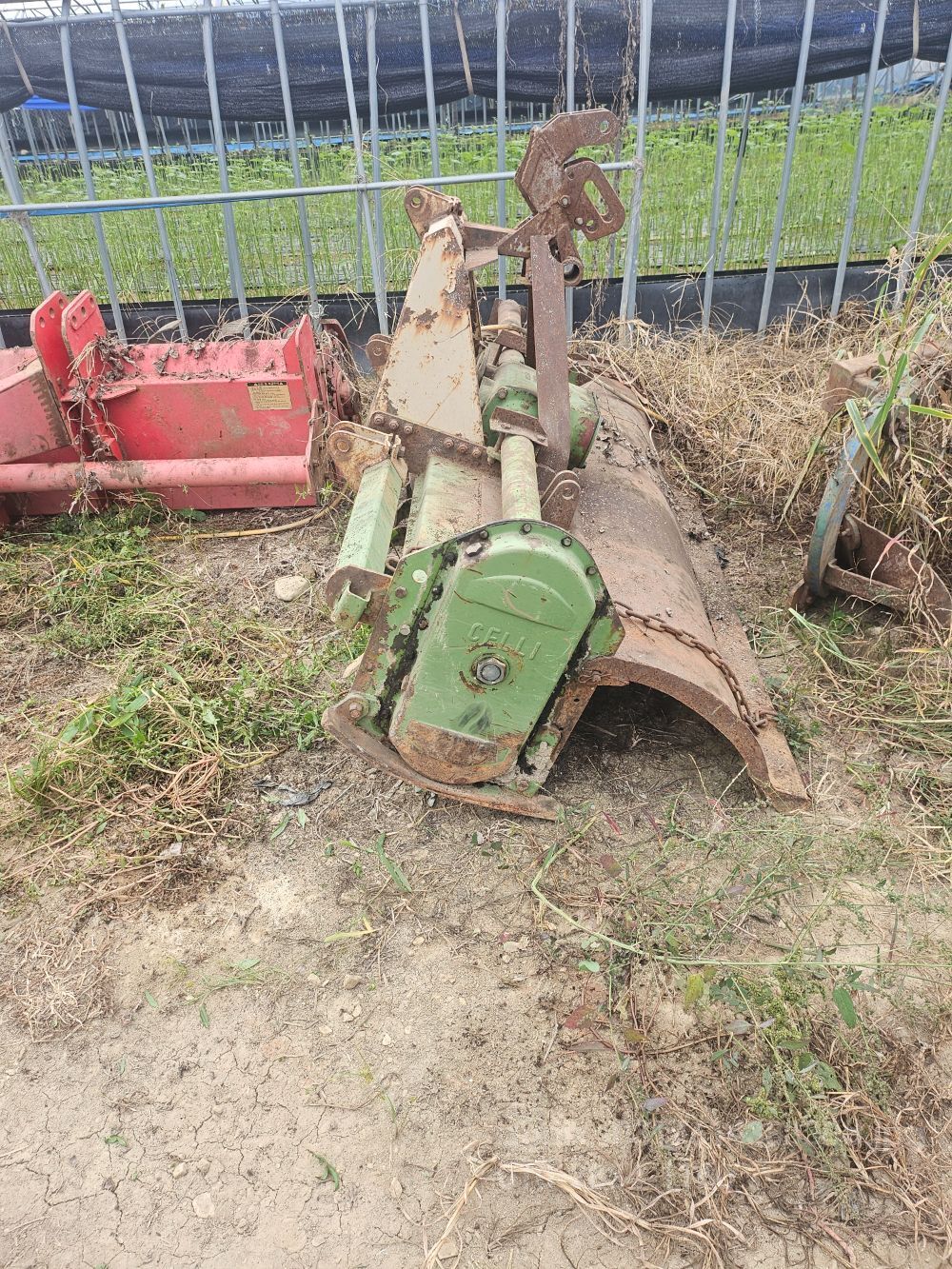  Rotavator B185 (경폭185cm) 뒤우측면