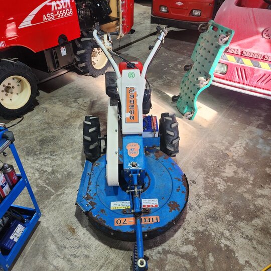  한성 보행제초기  한성 보행 제초기  앞좌측면