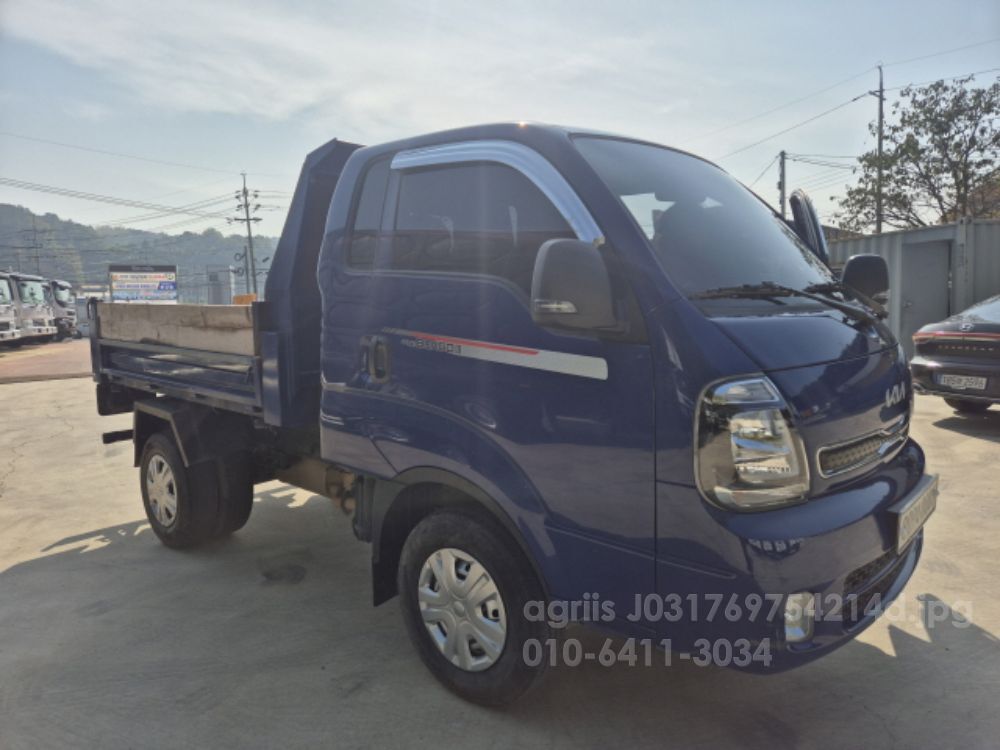 기아자동차 1톤봉고3복륜덤프4륜 봉고3복륜덤프 뒤우측면