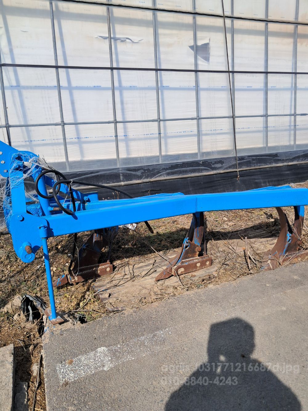 유영 쟁기 쟁기 뒤우측면