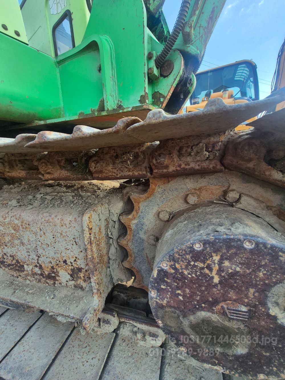 대우 굴삭기 S55VGS (5.5톤) 뒤우측면