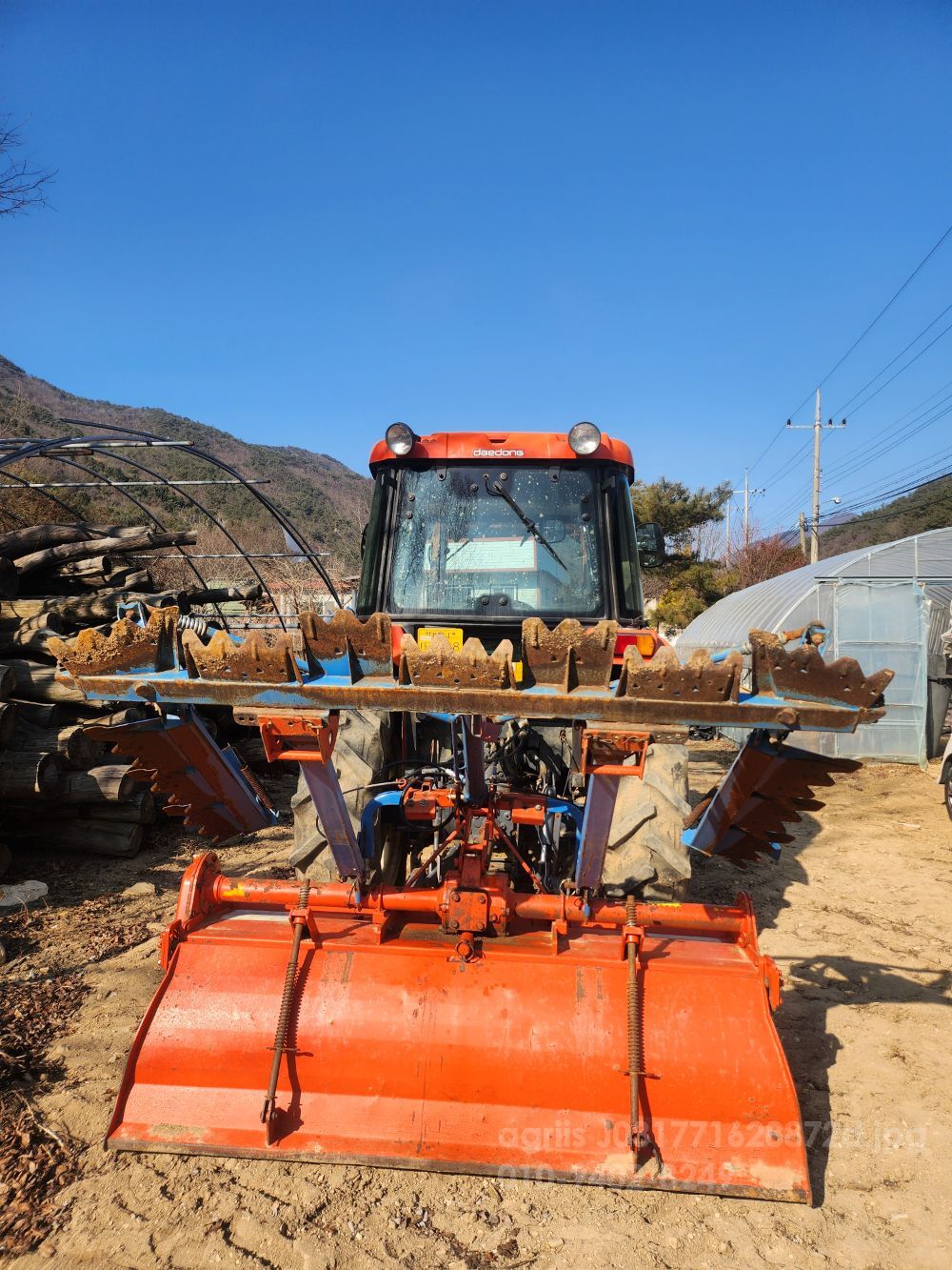 대동 트랙터 D470 (47마력) 뒤우측면