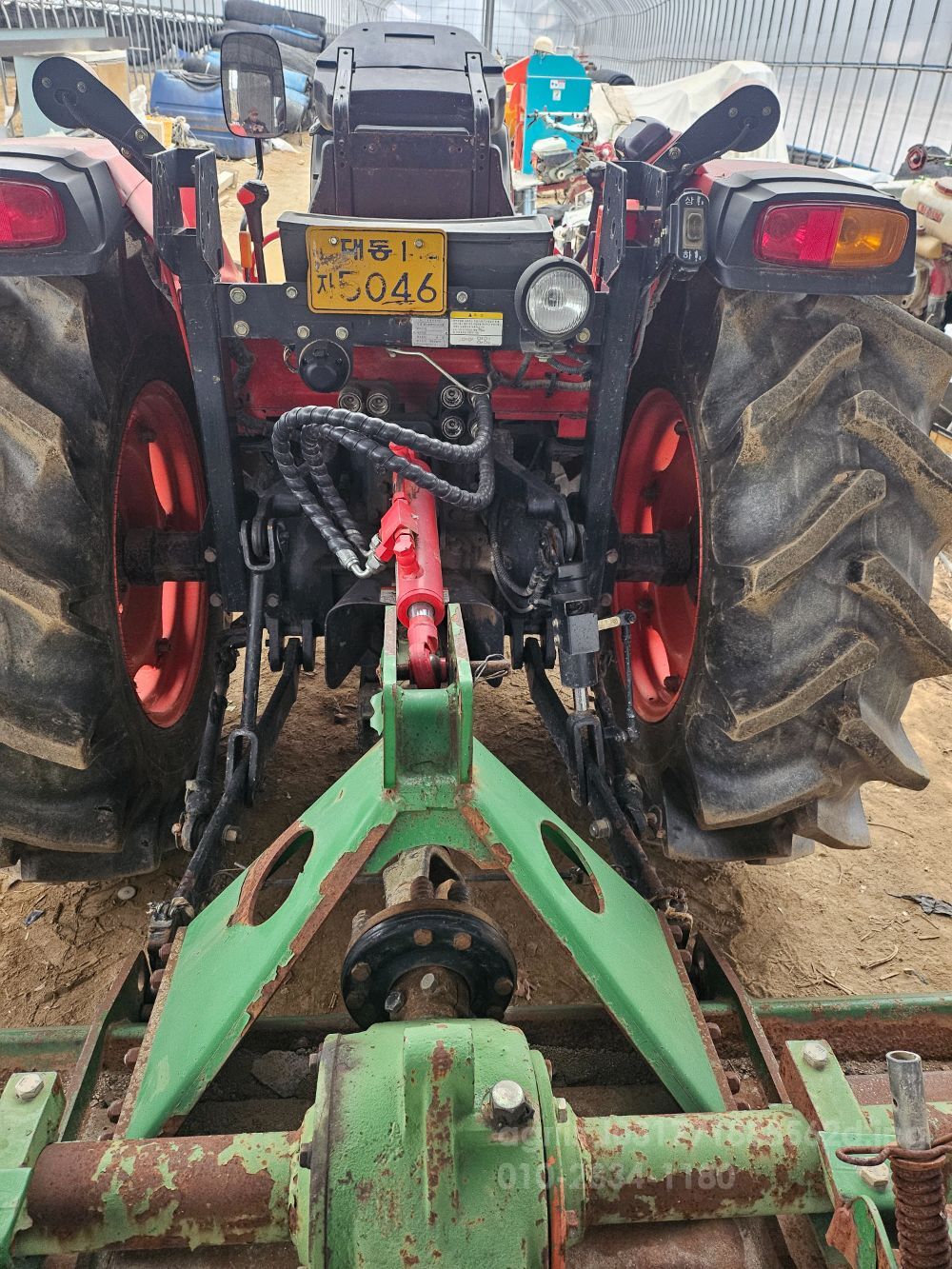 Daedong Tractor DK500 (50hp) 뒤우측면