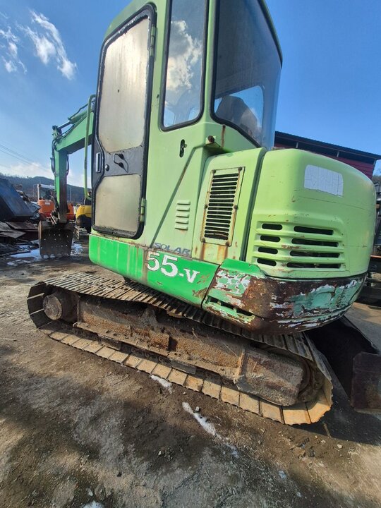두산 굴삭기 55-V (5.5톤) 앞좌측면