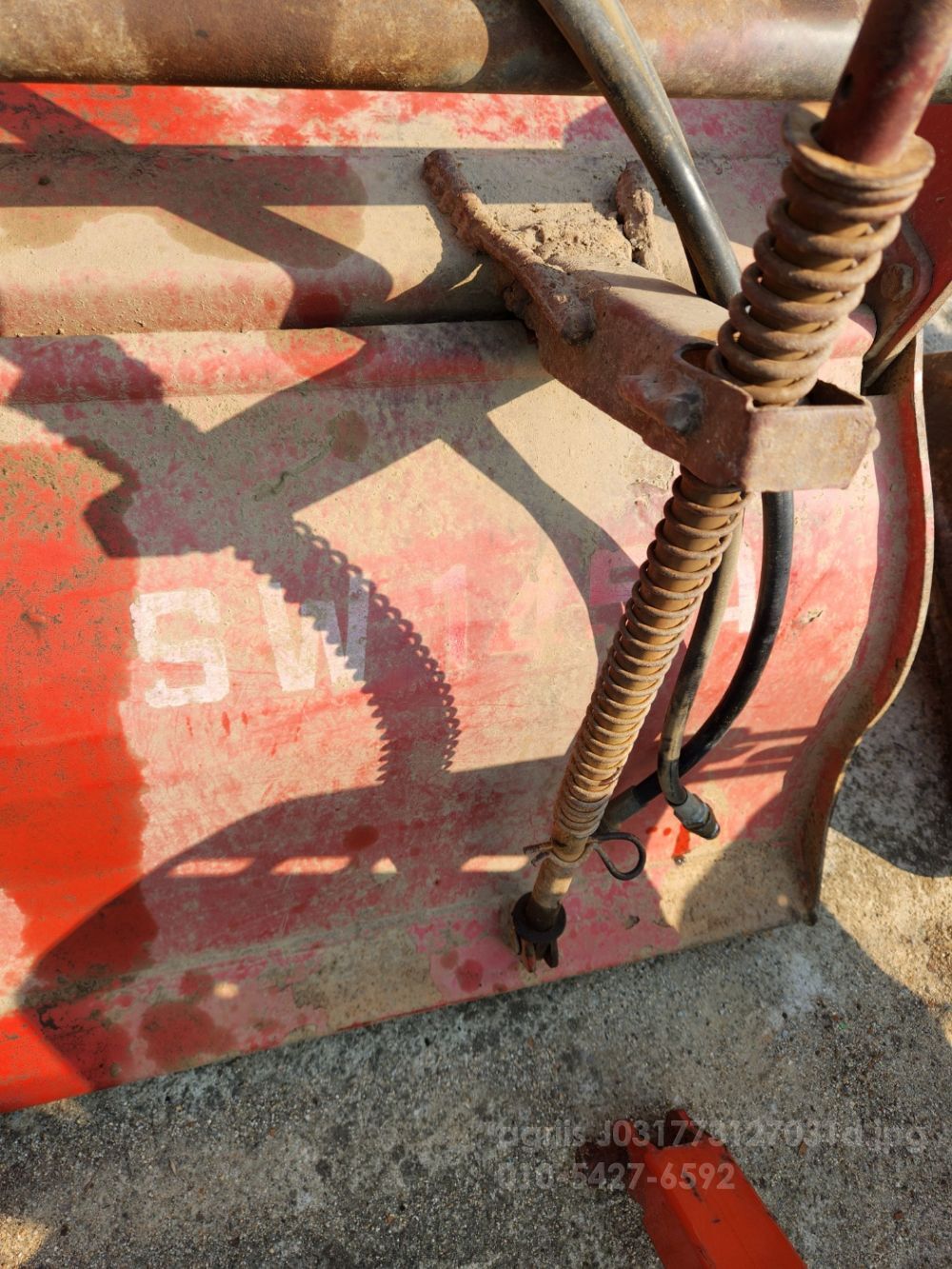 TYM Rotavator SW145A (경폭145cm) 뒤우측면