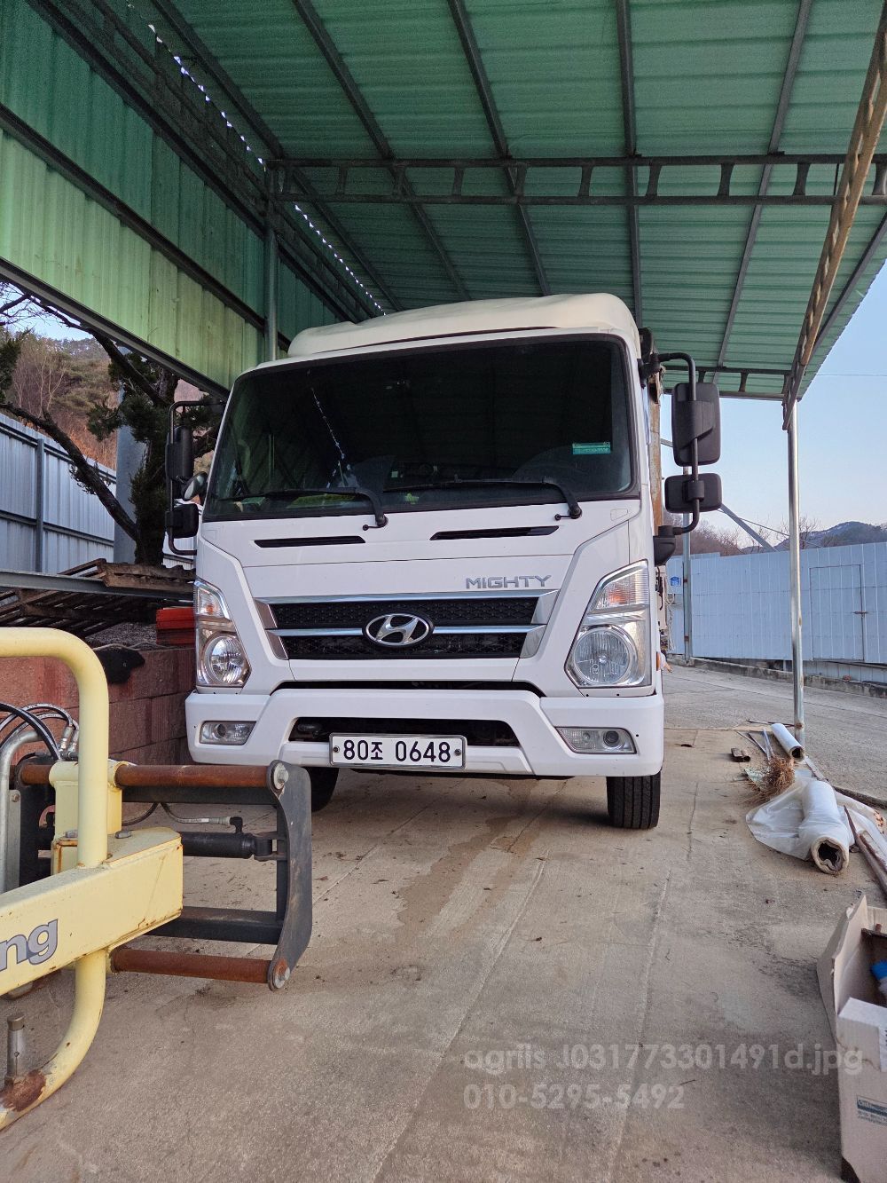 Hyundai 현대3.5톤 3.5톤 가축운반차  뒤우측면