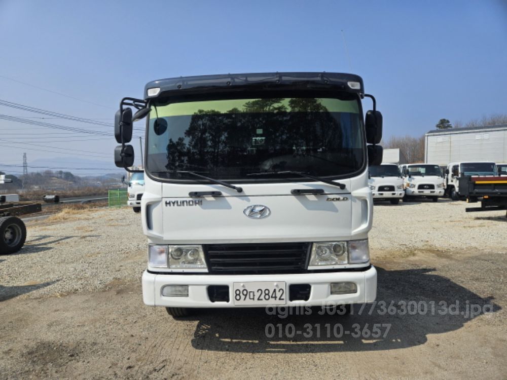 현대 태건특장 농기계운반 사다리 메가트럭6M25반저상사다리 뒤우측면