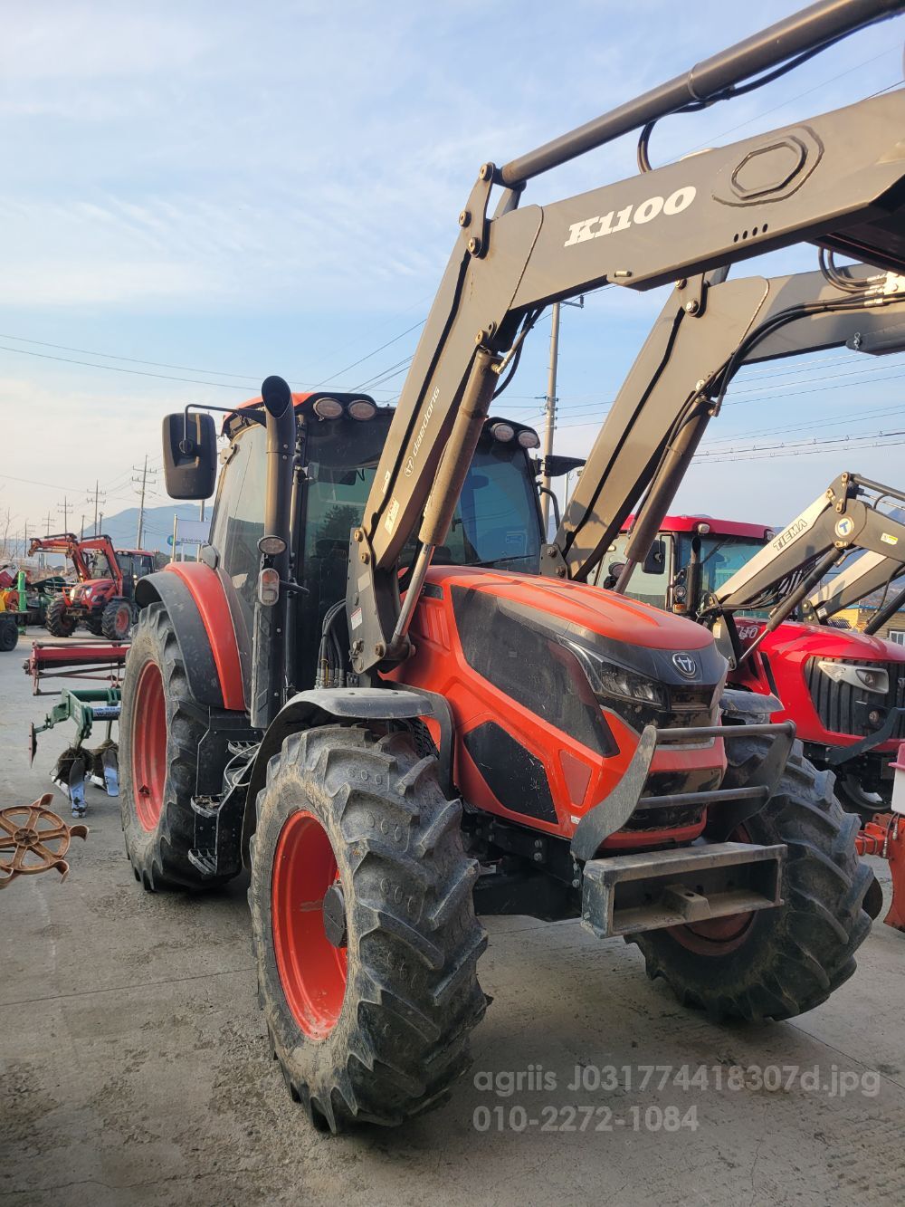 Daedong Tractor HX-1400 (142hp) 뒤우측면