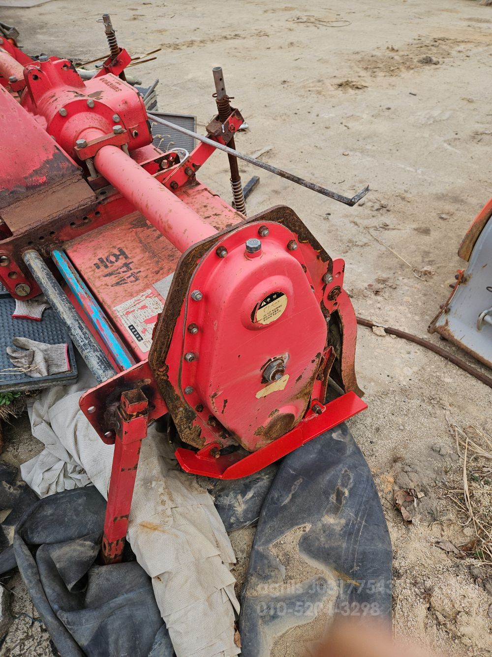  Rotavator 210 (경폭210cm) 뒤우측면