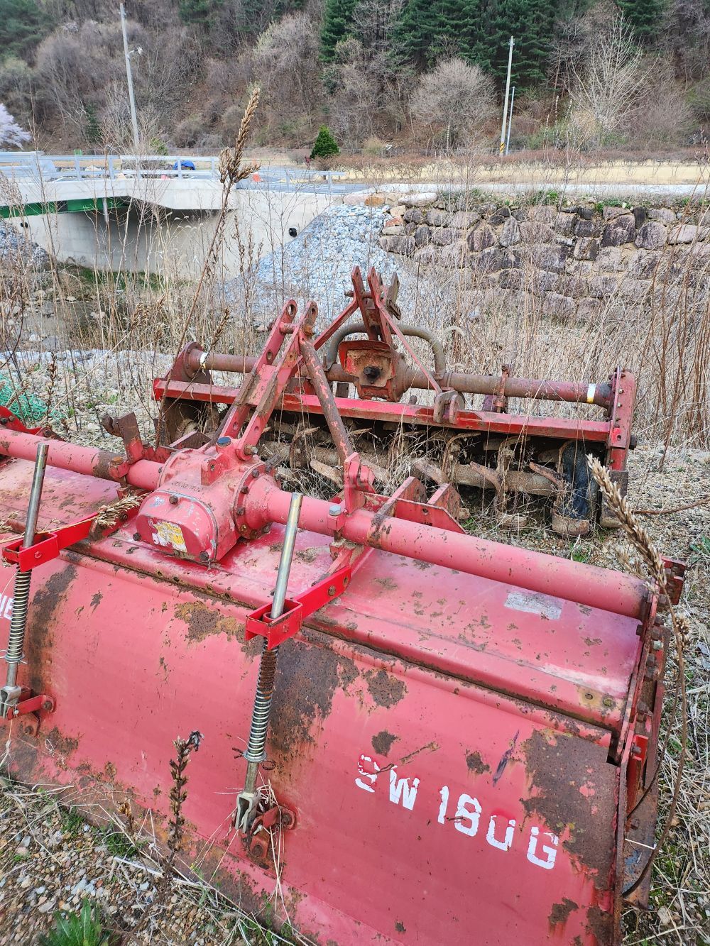 성우 영진 로타리 170 180 (경폭180cm) 뒤우측면