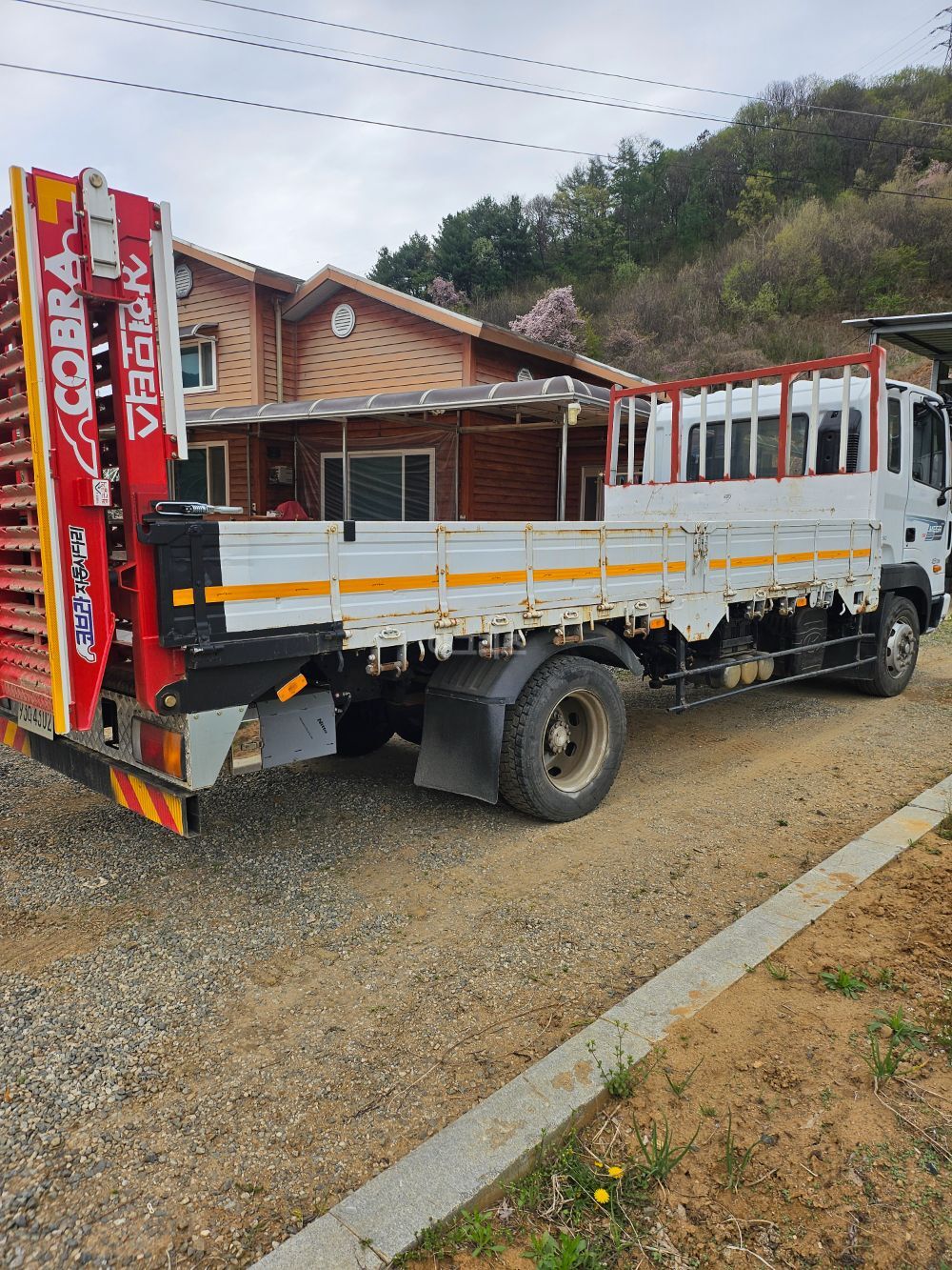 Hyundai 메가트럭 메가  뒤우측면