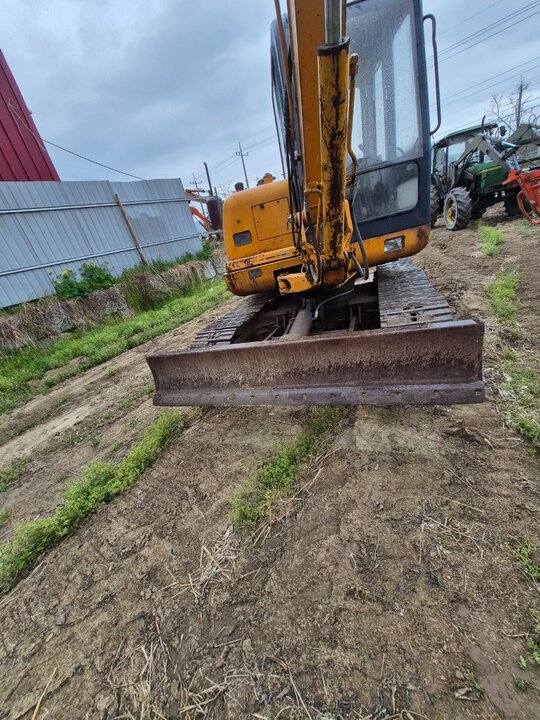 현대500k 굴삭기 현대r500k (5톤) 앞좌측면