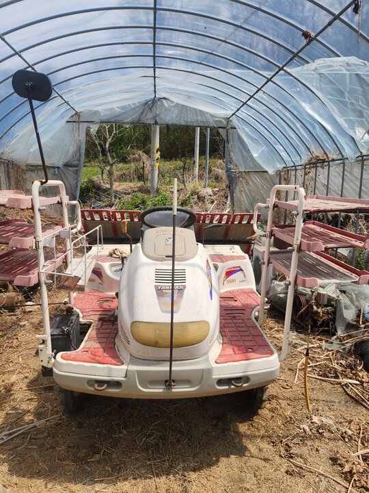 Yanmar Rice transplanter VP6 (6Rows) 앞좌측면