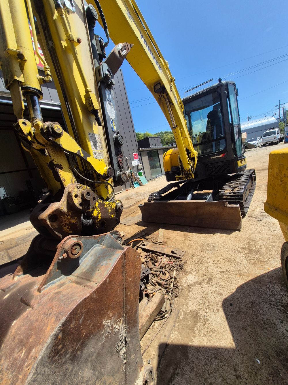 Yanmar Excavator Vlo55-5b (5,5톤) 뒤우측면