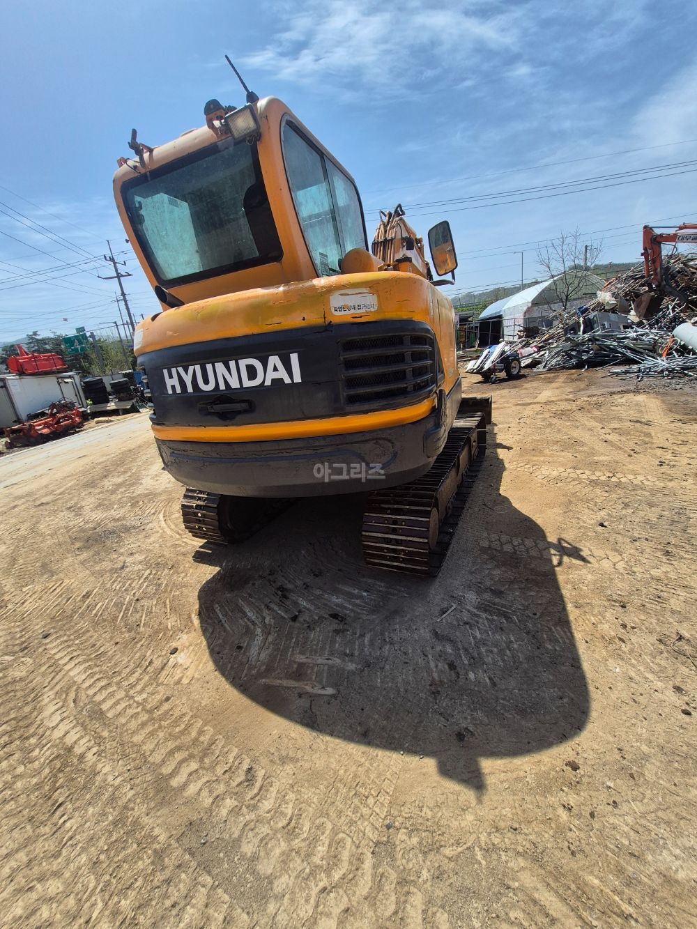 Hyundai Excavator 55I (5.5톤) 뒤우측면