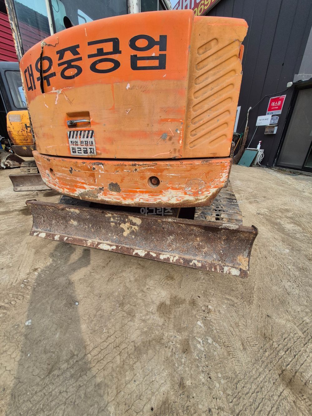  Excavator 대우쏠라50 (5톤) 뒤우측면