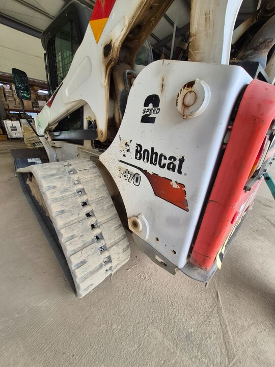 바브켓스키로더 BOBCAT  앞좌측면