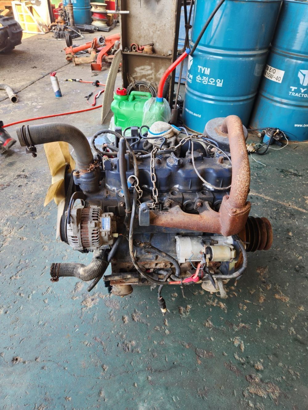 대동 트랙터 D3503 (35마력) 뒤우측면