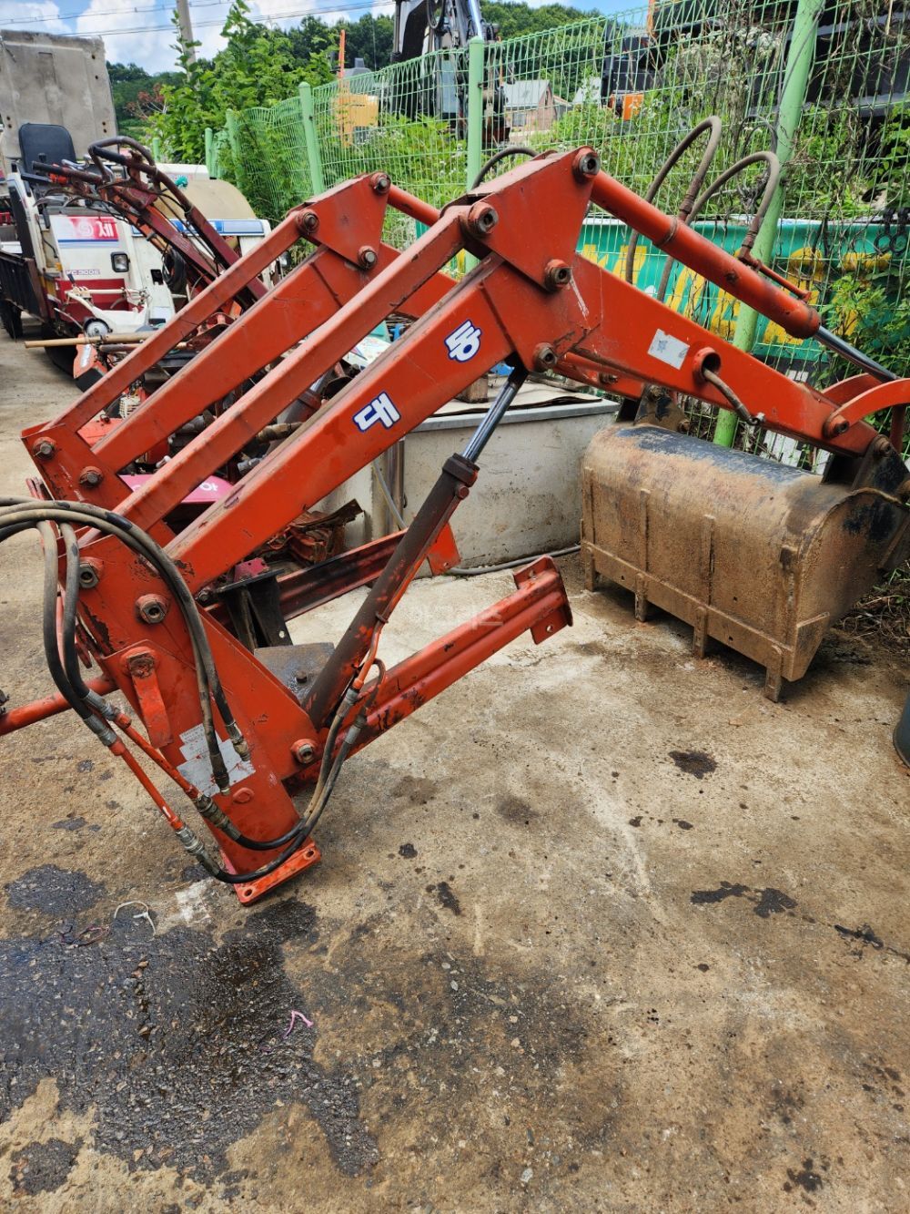 대동 로더 D1902 로우더 뒤우측면