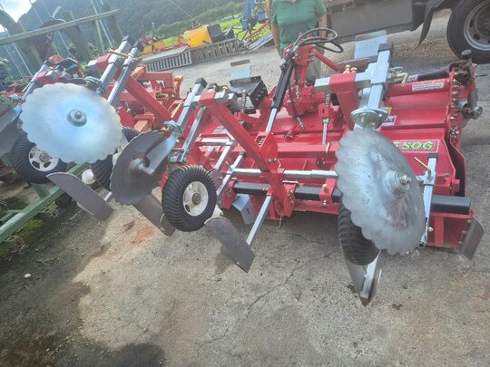  Rotavator 일괄비닐 피복기두골 (경폭185cm) 앞좌측면