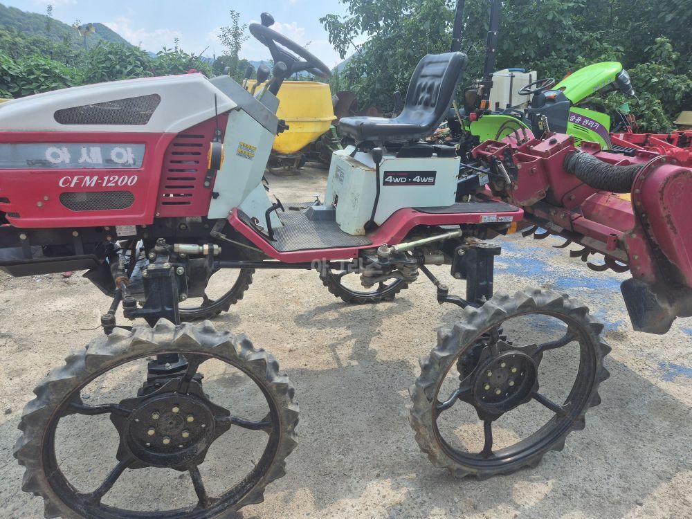 아세아 관리기 CFM-1200 (20마력) 뒤우측면