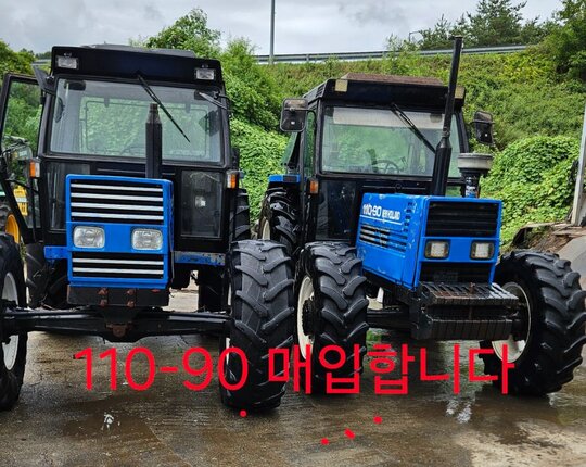 뉴홀랜드 트랙터 110-90 (110마력) 앞좌측면