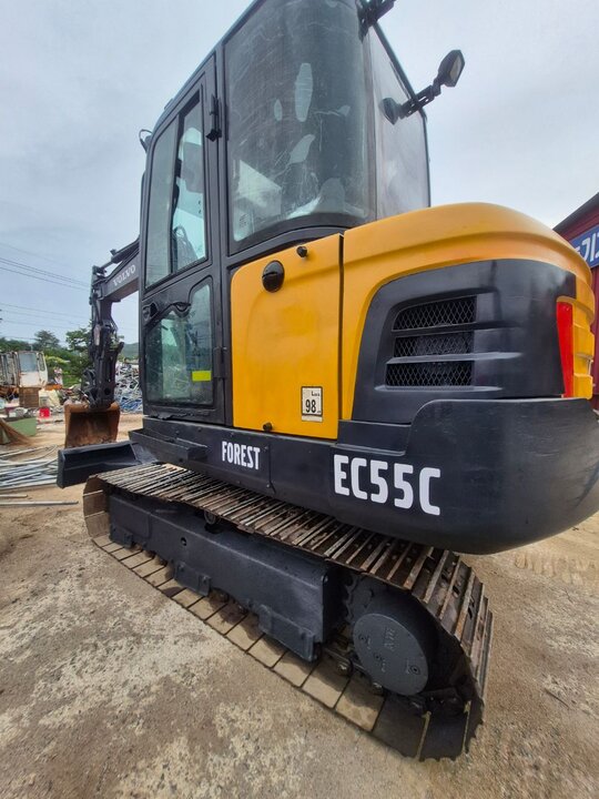 VOLVO 굴삭기 EC55C (5.5톤) 앞좌측면