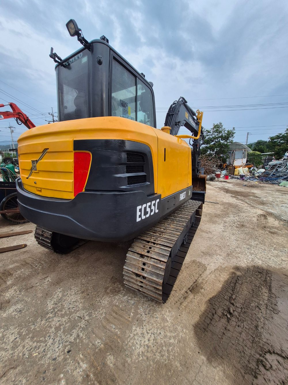  Excavator EC55C (5.5톤) 뒤우측면