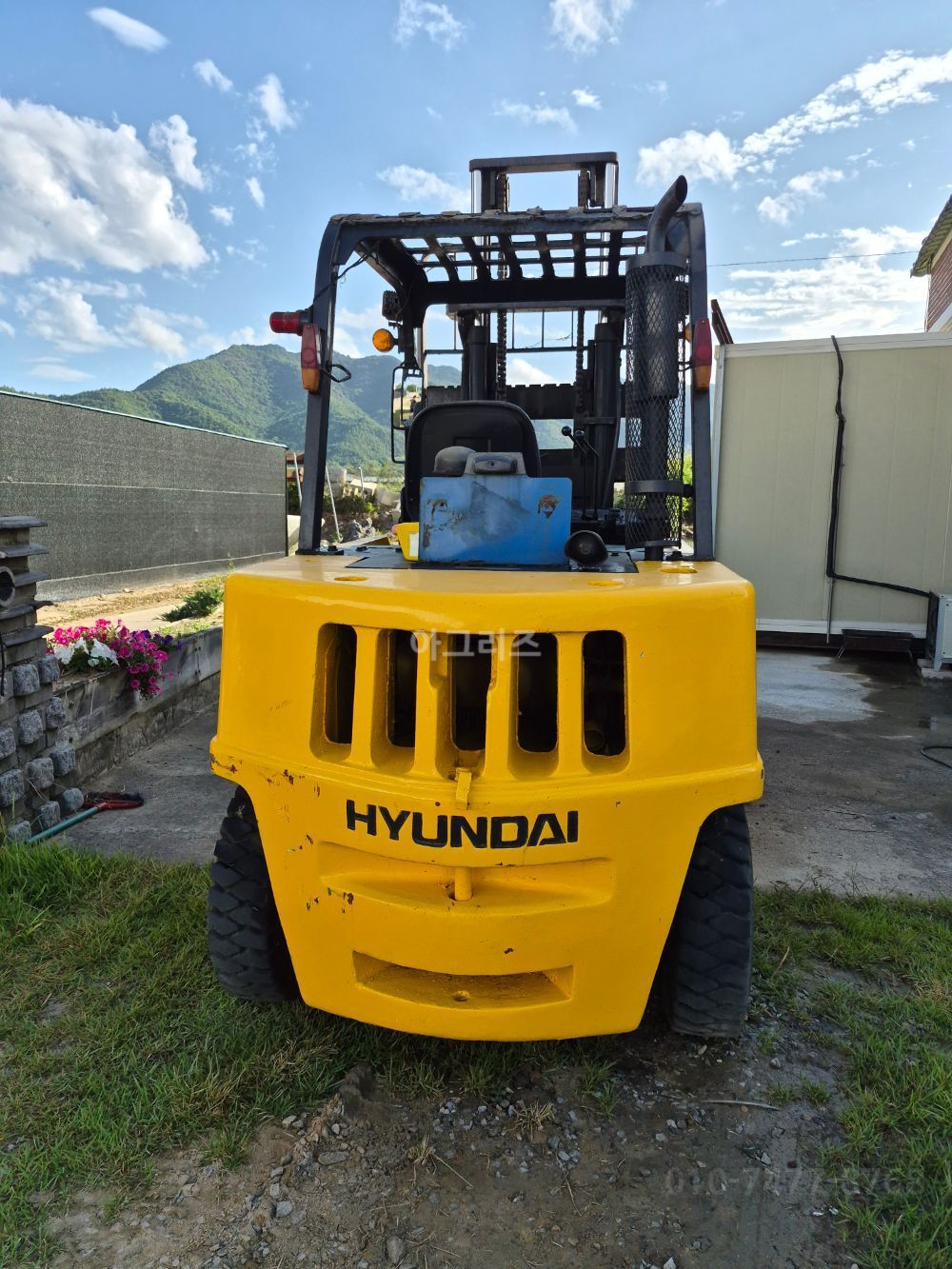 Forklift 현대3.5톤 지개차 (3.5톤) 뒤우측면
