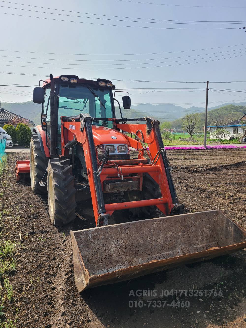 대동 트랙터 MX100 (100마력) 앞좌측면