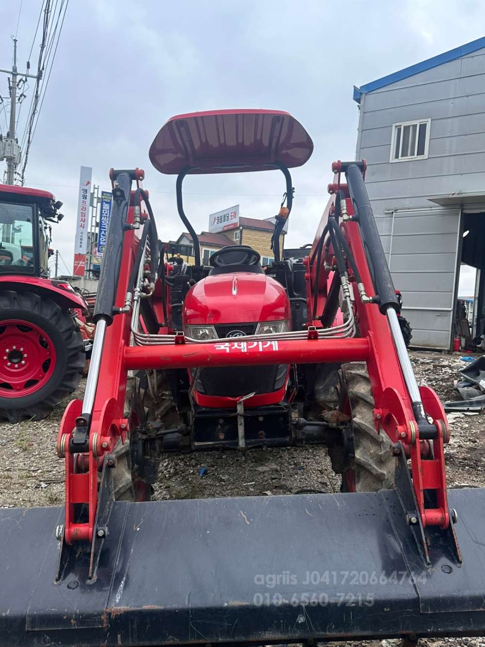 Kukje Tractor A5800 (58hp) 앞좌측면