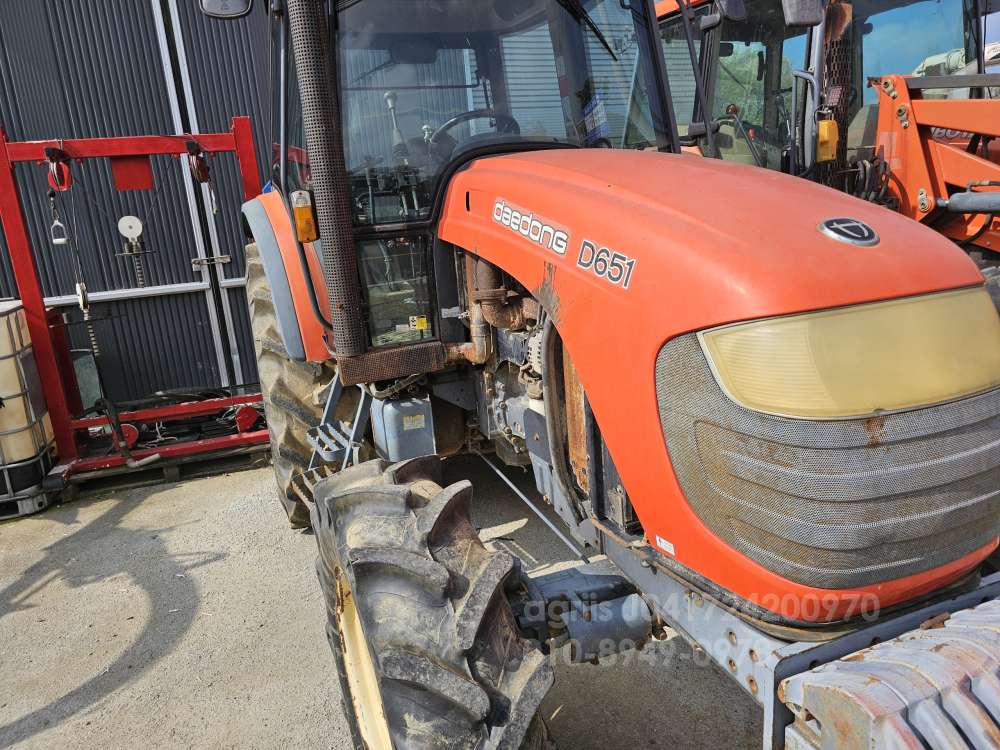 Daedong Tractor D651 (65hp) 뒤우측면