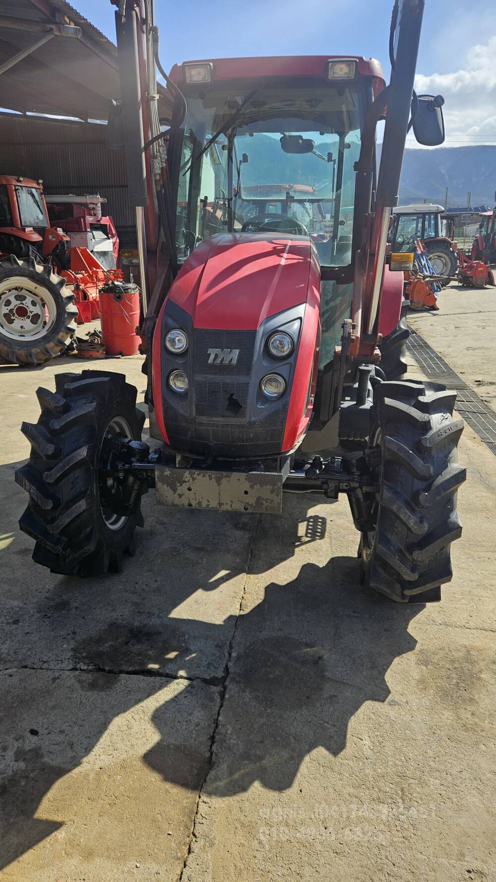 TYM 트랙터 T653 (65마력) 뒤우측면