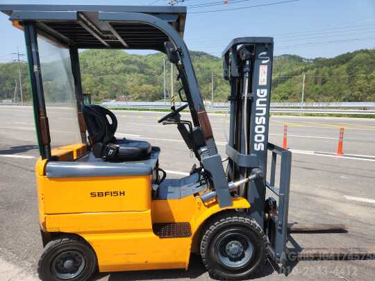  전동지게차 전동지게차  앞좌측면