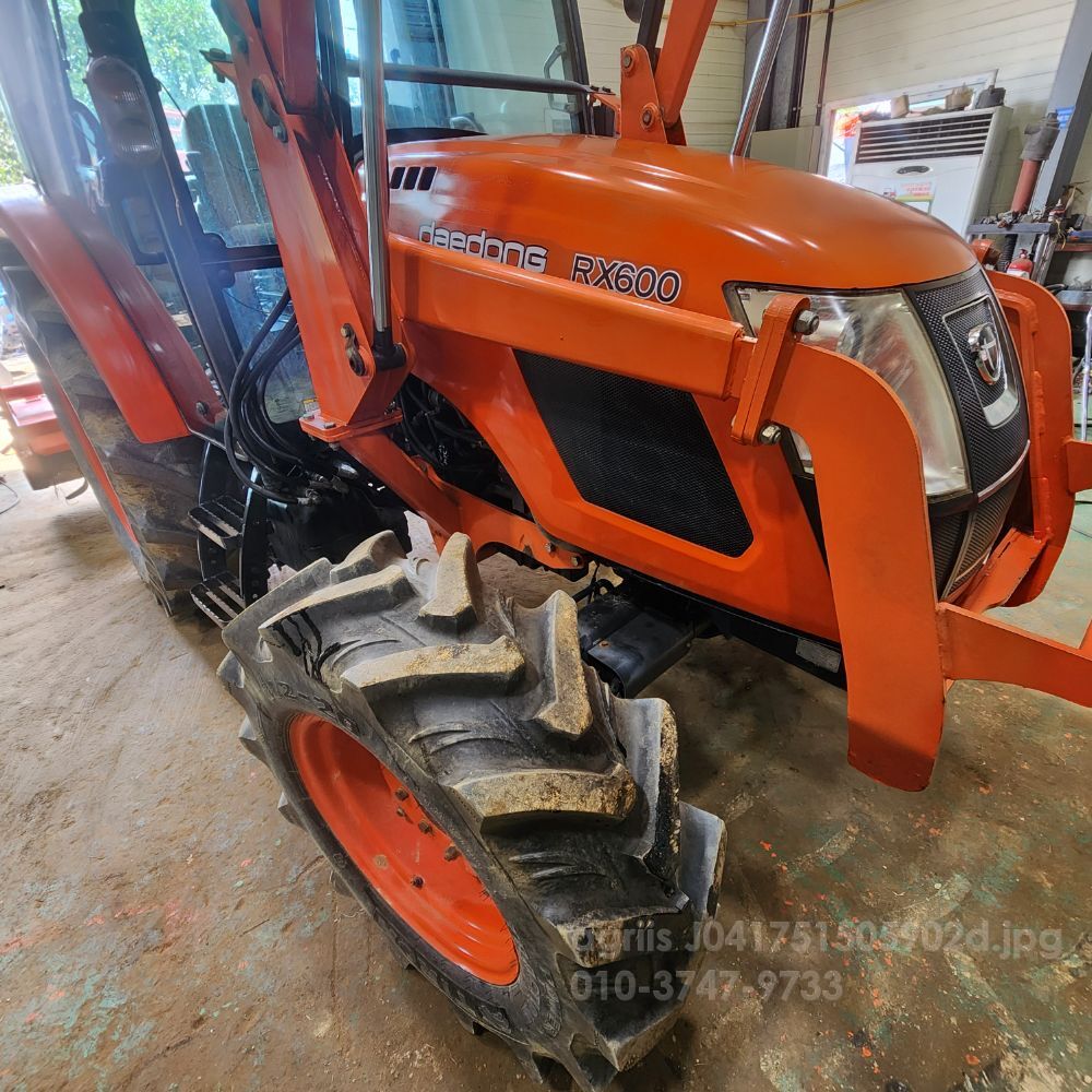 Daedong Tractor RX600 (60hp) 뒤우측면