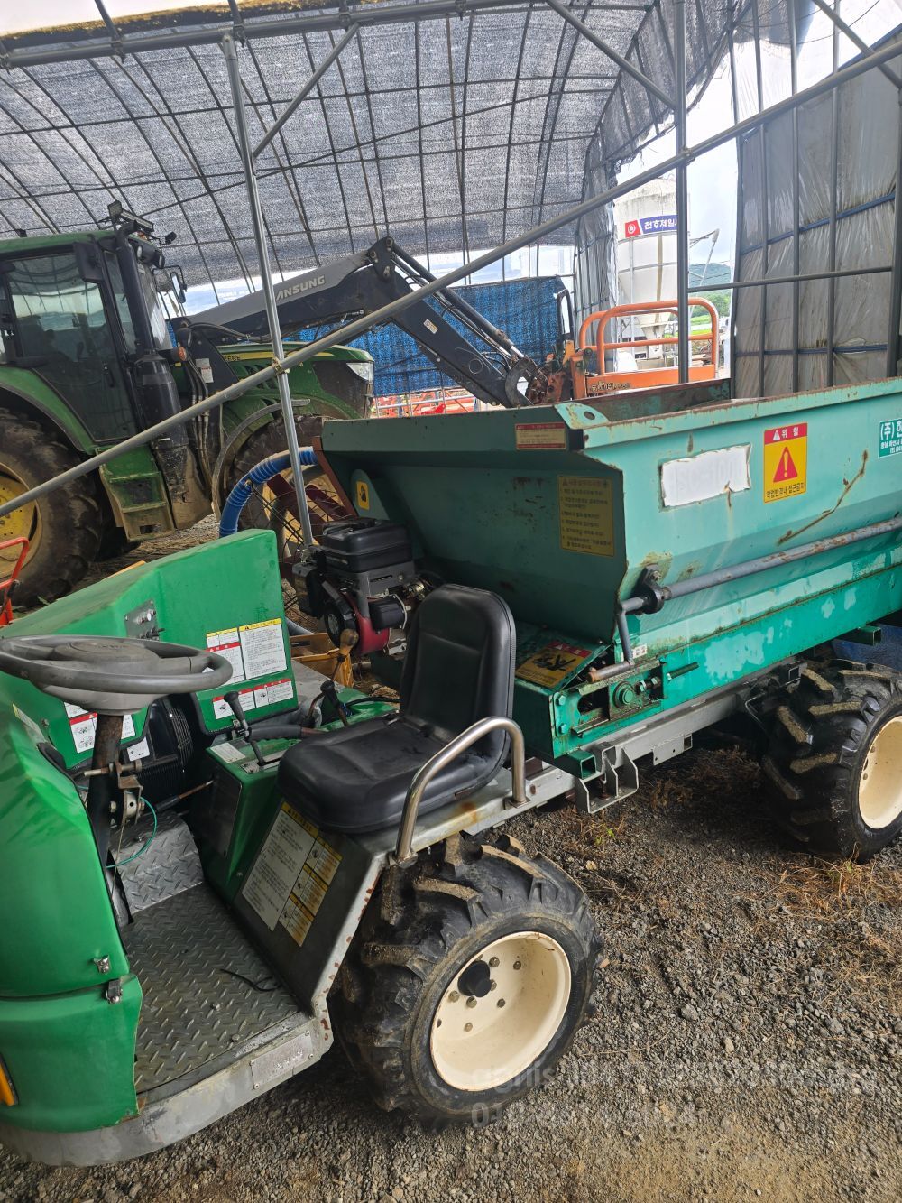 한서에스에스기 SS기  뒤우측면