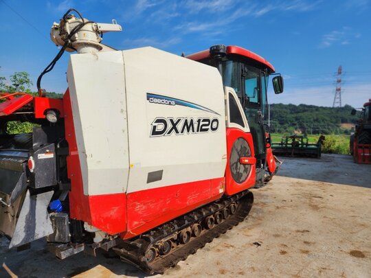 Daedong Combine Harvester DXM120 (6Rows) 앞좌측면