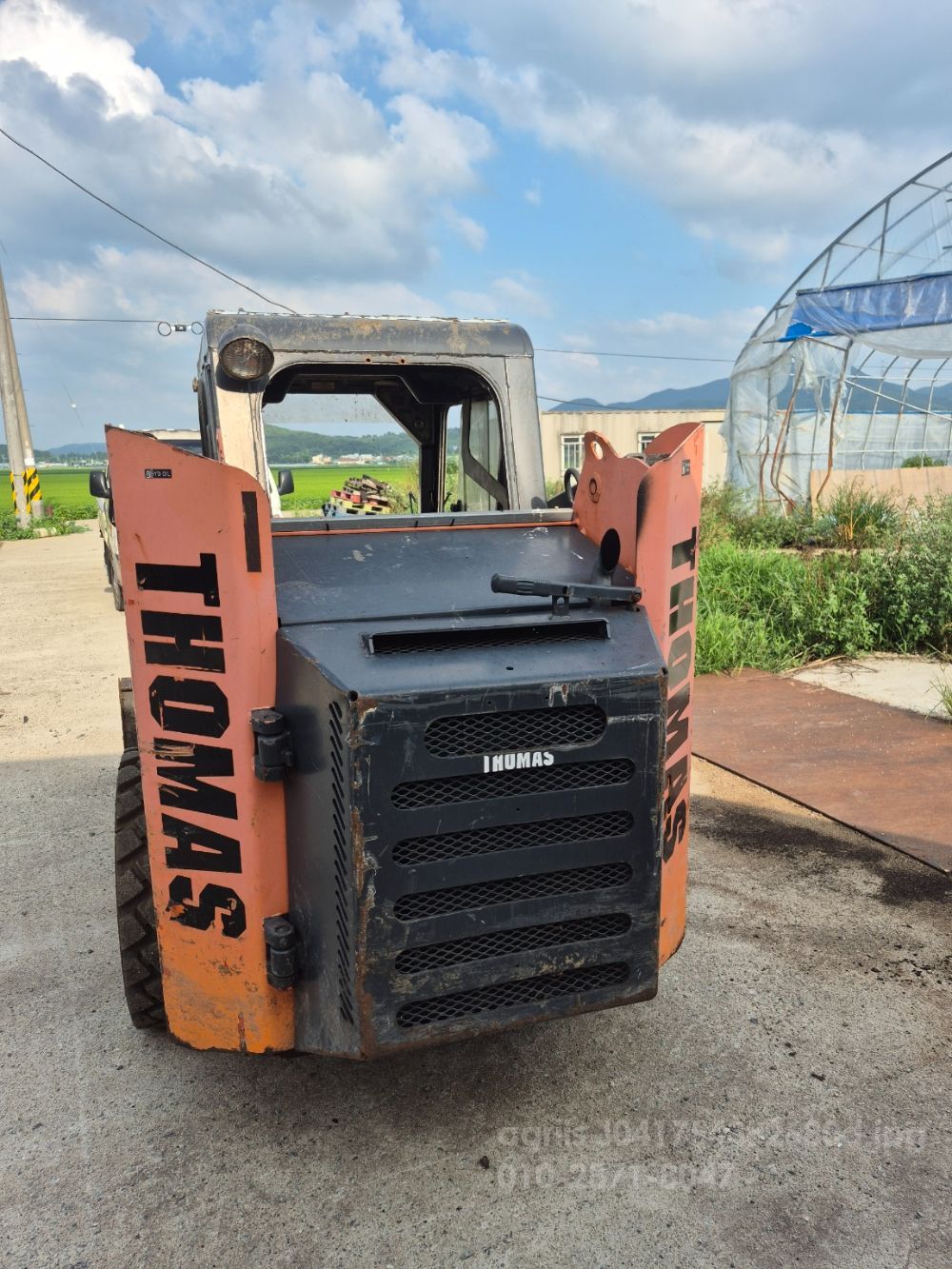  로더 153 뒤우측면